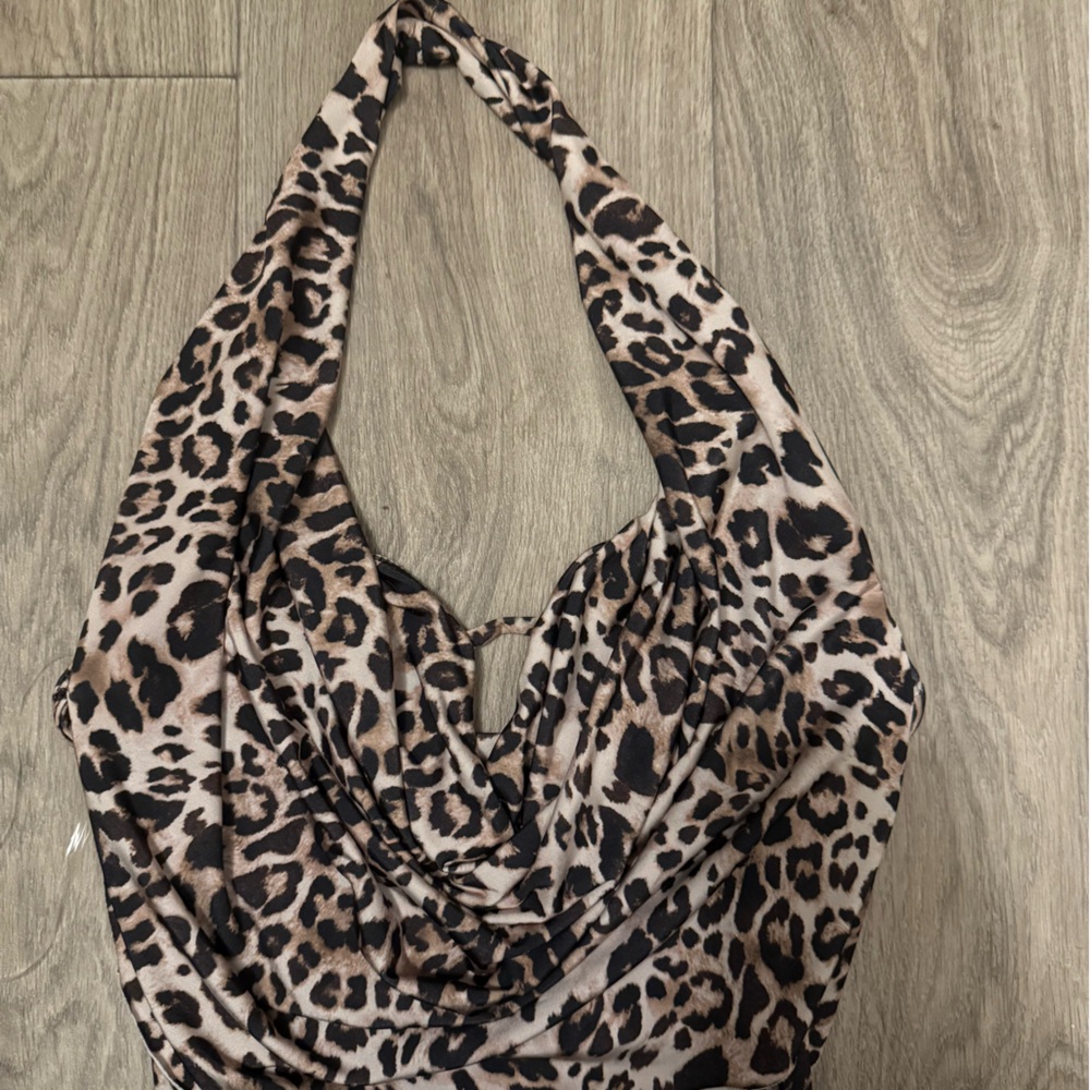 Cheetah Halter top from Windsor